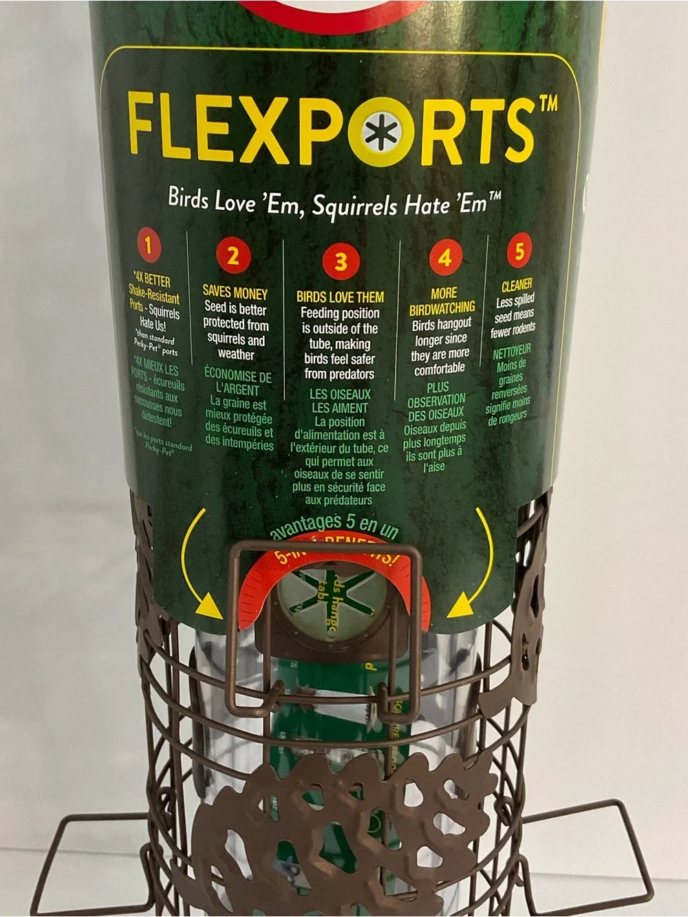 Perky Pet Bird Feeder Squirrel Be Gone Max Seed Feeder